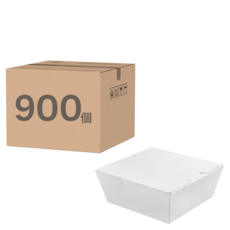 ONEFU 三點自扣全白紙粿, 1箱, 900個裝