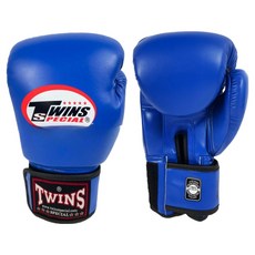 Twins Special 高耐用性手腕穩定設計 Twins 陪練拳擊手套, 藍色, 1個