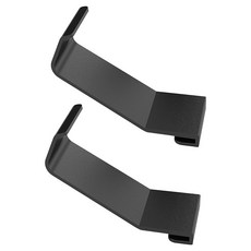 SPACE SHIELD Sony PlayStation PS5 Pro Slim 相容 標準主機 耳機 控制器掛鉤 PC支架 2入, 黑色, 1個, 單一商品