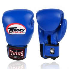 Twins Special 耐用性強 手腕穩定設計 Twins 對打手套, 藍色, 1個