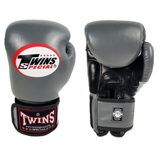 Twins Special 高耐用性 穩定手腕設計 Twins 陪練拳擊手套, 灰色, 1個