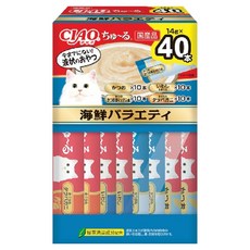 챠오츄르 버라이어티 간식 SC-425 40P, 해산물, 560g, 1개