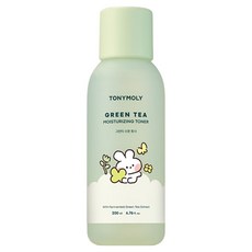 TONYMOLY LINE FRIENDS minini 綠茶保濕化妝水, 1個, 200ml