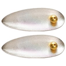 Monoa 簡約香座 2入, 銀色