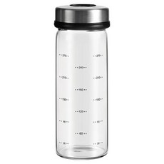 YOL 304 스테인레스 다이얼 글라스 조미료병, 1개, 300ml