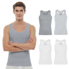 JAMES DEAN 100%純棉無袖背心4件組