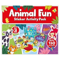 Animal Fun Sticker Activity Pack, Centum Books
