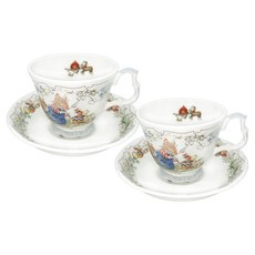 Aynsley Brambly Hedge 野薔薇村 雙人咖啡杯組, BIRTHDAY, 1套