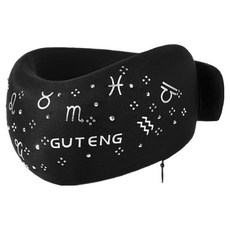 Celliving 防傾斜頸椎支撐 正確頸部保護矯正器 黑色, 1個