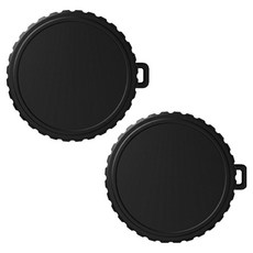 스페이스쉴드 DJI 오즈모 Nano 호환 실리콘 렌즈 보호 커버 2p, 1개, 블랙