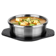 플라라 담온 스텐 인덕션 뚝배기, 1개, 14cm