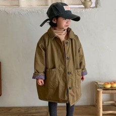 HARAROI 撞色絎縫野戰外套