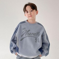 BerryCloset 青少年刷毛拼圖運動衫