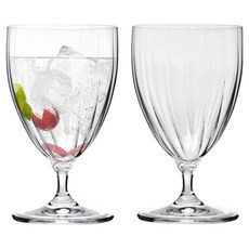 Krosno Prima Lumi 水杯/葡萄酒高腳杯 440ml, 透明, 2個