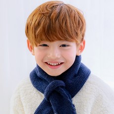 bay-b 兒童針織毛絨圍巾