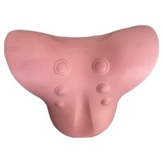 Celliving C型頸椎按摩枕矯正器 粉紅色, 1個