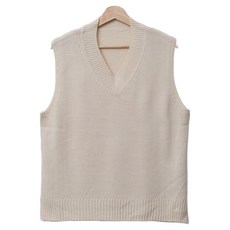 라디에 트임 니트 임부복 조끼