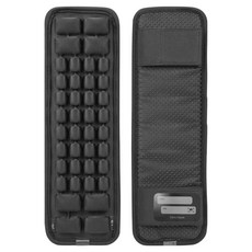 MATE MAKER 行軍伴侶Plus 氣泵型4排肩墊 雙邊穿戴組, 黑色, 1套