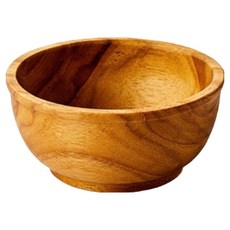 Mighty Teak 原木甜點餐具 Ring Teak Bowl, 單一顏色, 1個