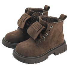 래빗풋 끈가림 기모 워커