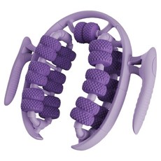 Diyura 手臂腿部按摩滾輪棒, 深紫色, 1個