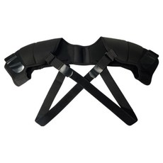 Brandion 運動雙肩帶 黑色, 1個