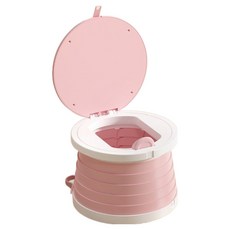 barbre 攜帶式折疊兒童便盆 V3, 粉紅色