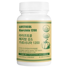 라이프토콜 체지방 감소 가르시니아 1200 120g, 1개, 120정