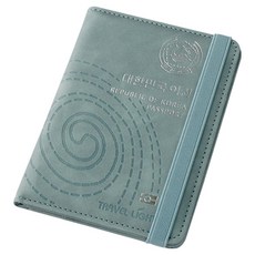 트래블라이트 안티스키밍 대한민국 여권문양 케이스