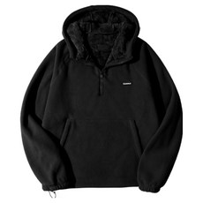 M.N.C 男女通用中磅數刷毛連帽T恤 MDHD413WS