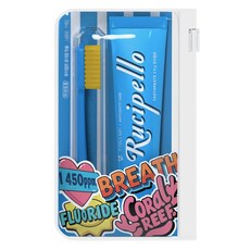 루치펠로 코랄리프 치약 + 칫솔 세트 블루, 1세트