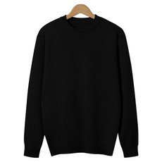 M.N.C 男女通用柔軟基本款圓領針織衫 MDKN715TB