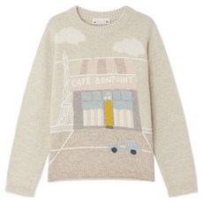 Bonpoint 羊毛套頭針織衫 W05GJUK00030