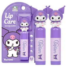 ATEX 三麗鷗明星 酷洛米 護唇膏, 無香, 4.5g, 2個