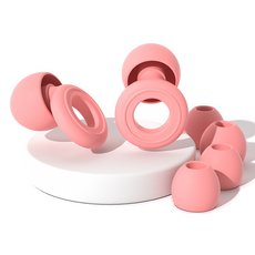 DK-ONE 日常款可愛防噪音耳塞 粉紅B 1.3 x 1.5 cm, 1個, 2入