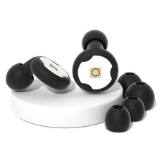 DK ONE 日常時尚防噪音耳塞 黑色A 1.3 x 1.5 cm, 1個, 2入