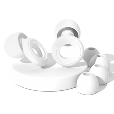 DK ONE 日常好看防噪音耳塞 白色B 1.3 x 1.5 cm, 1個, 2入