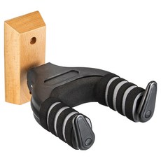 마이티킹 원목 오토그립 벽걸이 기타 거치대 스탠드 MGH56W, 1개