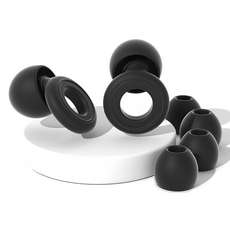 DK One 日常款漂亮防噪音耳塞 黑色B 1.3 x 1.5 cm, 1個, 2入