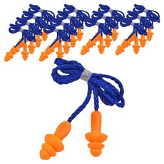 DK ONE 時尚防噪音耳塞 橘色 1.4 x 2.8 cm, 1個, 15入