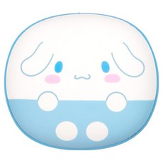 로이체 산리오 캐릭터즈 양변발열 원터치 충전식 휴대용 손난로 보조배터리 + 스트랩 + 파우치 세트, 시나모롤, SAN-RHW-D-CN