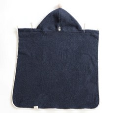 Ymmama 多用途嬰兒背帶連帽蓋毯, 毛絨海軍藍