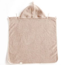 Ymmama 多用途嬰兒背帶連帽蓋毯, 毛絨米色