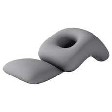 Soulich 便攜午睡枕 附收納袋 胸枕版, 灰色