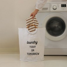 SUBLIM 大容量可折疊洗衣籃, 白色