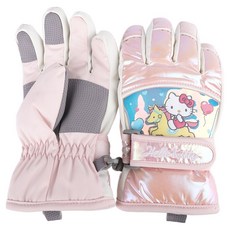 Hello Kitty 兒童極光鋪棉防寒手套