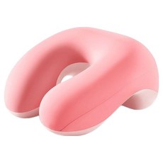 Soul Rich 舒適記憶棉午睡枕, 粉紅色