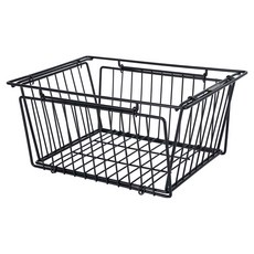 카즈미 원 폴딩 바스켓, 블랙, 1개, 1단