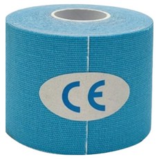 케이앤제이굿즈 편리 근육테이프 스카이 블루 5cm x 5m, 1개, 1개입