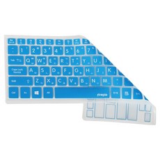 파인피아 LG 울트라기어 15U70P / 15UD70P / 15U70N 용 노트북 문자인쇄키스킨, 블루, 1개